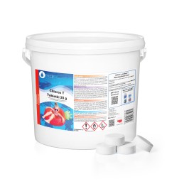 Chloro tabletės baseinams chloroxt 20g ntce 3kg
