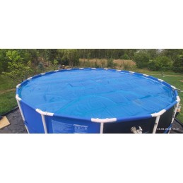Saulės uždangalas baseinui 549 cm intex
