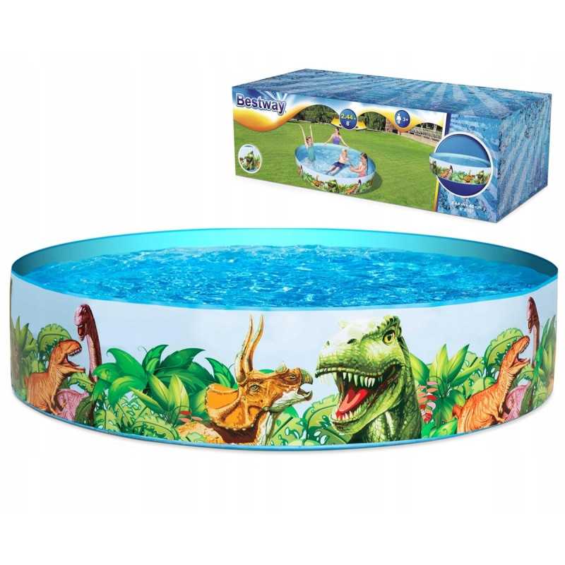 Bestway 55001 plėtimosi baseinas 244x46 cm 2074l