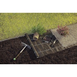 Audinys nuo piktžolių, pralaidus vandeniui, neaustinis audinys, su apsauga nuo UV spindulių, neplyšimui atsparus kaspininis audi