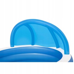 Bestway baseinas su stogu vasaros dienomis 241x140 cm