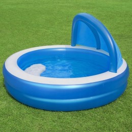Bestway baseinas su stogu vasaros dienomis 241x140 cm