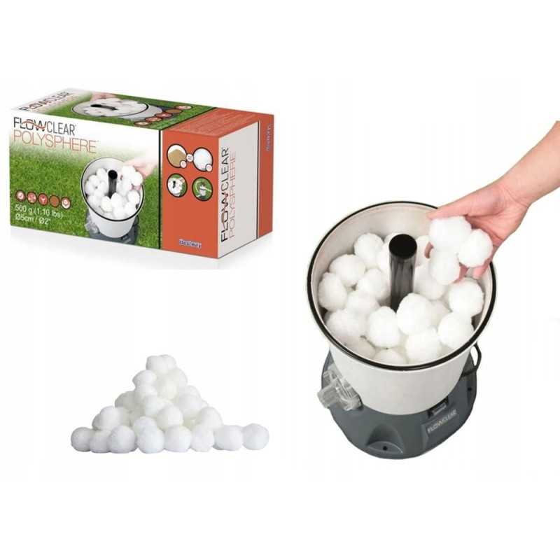 Bestway smėlio siurblio filtravimo kamuoliukai