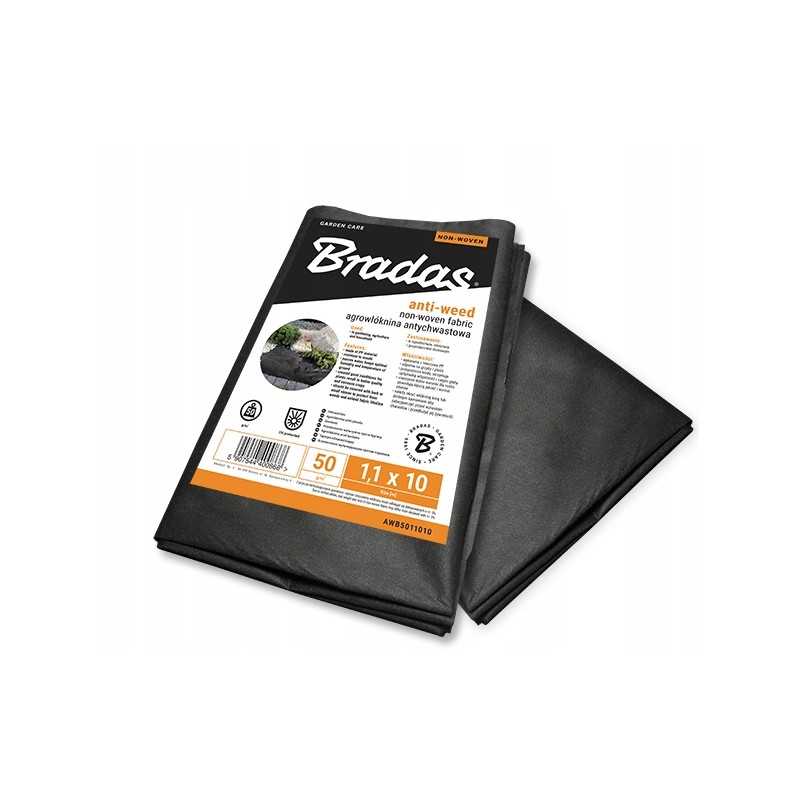 Bradas agrarinis audinys 50 juodas 3 2 x 10m