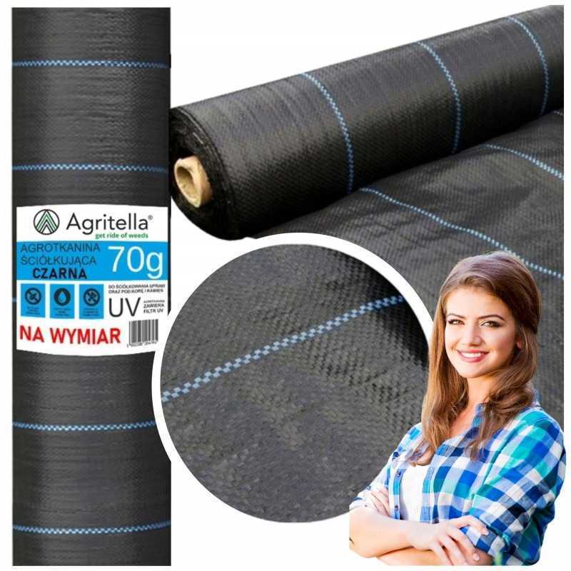 ✨ Agritella nuo piktžolių mulčiavimo agromedžiaga metrais