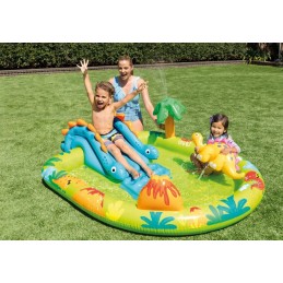 Vandens žaidimų aikštelė mažas baseinas dino intex 57166
