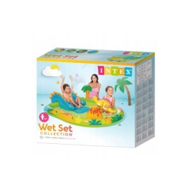 Vandens žaidimų aikštelė mažas baseinas dino intex 57166