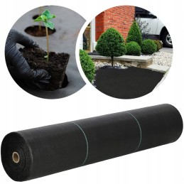 ⭐⭐Agrotekstilė 90g 1,1x10m juoda UV agrotekstilė stipri nuo piktžolių stora⭐⭐