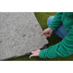 ⭐⭐Eco mulčiavimo biotekstilė iš avių vilnos piktžolėms viename metre 2m 250g⭐⭐