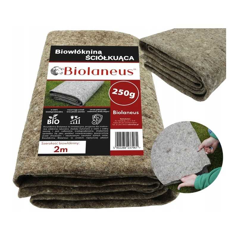 ⭐⭐Eco mulčiavimo biotekstilė iš avių vilnos piktžolėms viename metre 2m 250g⭐⭐
