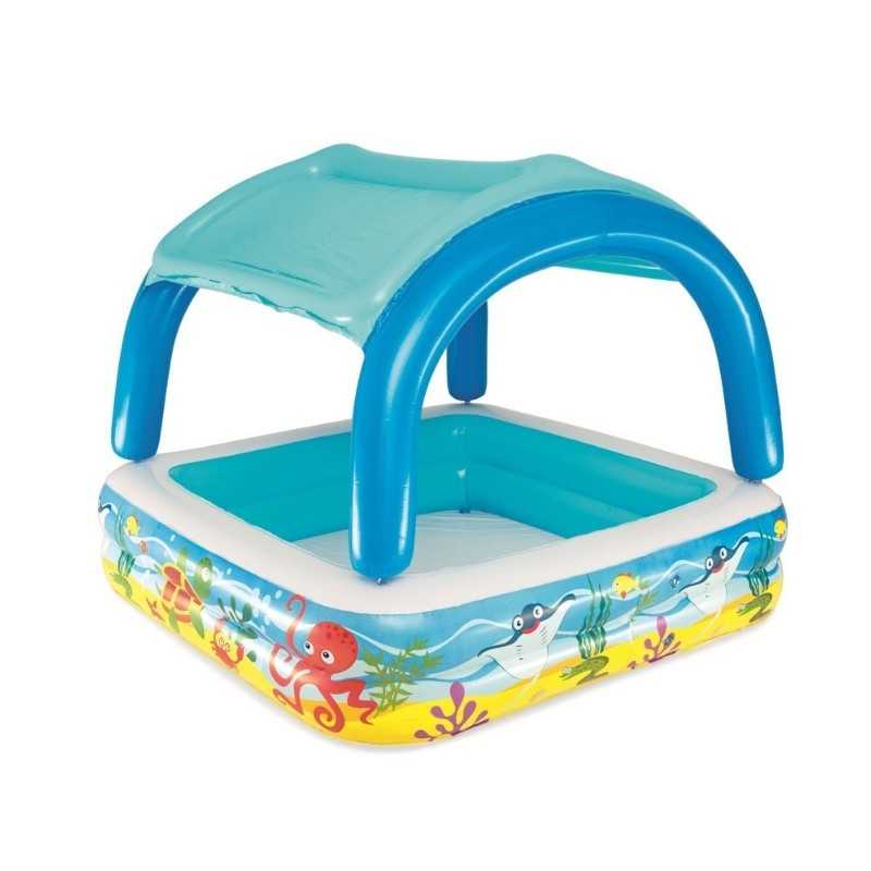 Vaikiškas irklavimo baseinas 147x147x122 bestway 52192