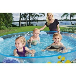 Didelis baseinas vaikams sodui 244x46cm bestway