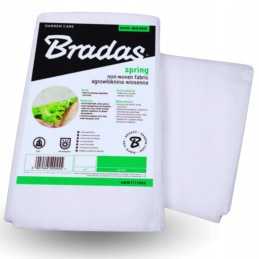 Agrotekstilė, balta, sodo spyruoklinis kilimėlis, 1,1 x 10 m, atsilikimas dengimui