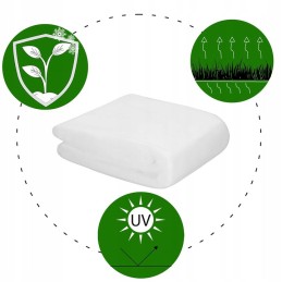 ⭐⭐Agrotekstilės baltas spyruoklinis kilimėlis 17g atsiliekantis 10x3m tvirtas rudeninis užvalkalas⭐⭐