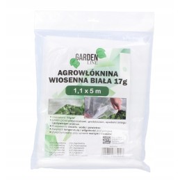 ⭐⭐Agrotekstilę dengiantis sodo neaustinis audinys 1,1x5m spyruoklinis baltas 17g atsilieka⭐⭐