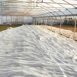 ⭐⭐Agrotekstilės baltas spyruoklinis kilimėlis 1,6 x 10 m sodo danga⭐⭐