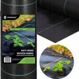 ⭐⭐Agrotekstilė 90g 1,1x10m juoda UV agrotekstilė stipri nuo piktžolių stora⭐⭐
