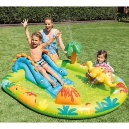 Intex 57166np maža vandens žaidimų aikštelė, dino čiuožykla
