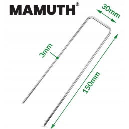 ⭐⭐Metaliniai kaiščiai agrotekstilės agrotekstilės geotekstilės inkarams 100vnt 15cm⭐⭐