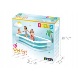 Intex 56483 šeimos pripučiamas sodo baseinas