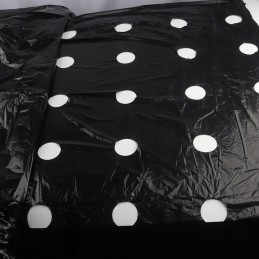 ⭐⭐Agrarinis audinys su skylutėmis, juoda folija, skylutės, daigai piktžolėms, 10m⭐⭐