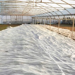 ⭐⭐Agrotekstilės baltas spyruoklinis kilimėlis 1,6 x 10 m sodo danga⭐⭐