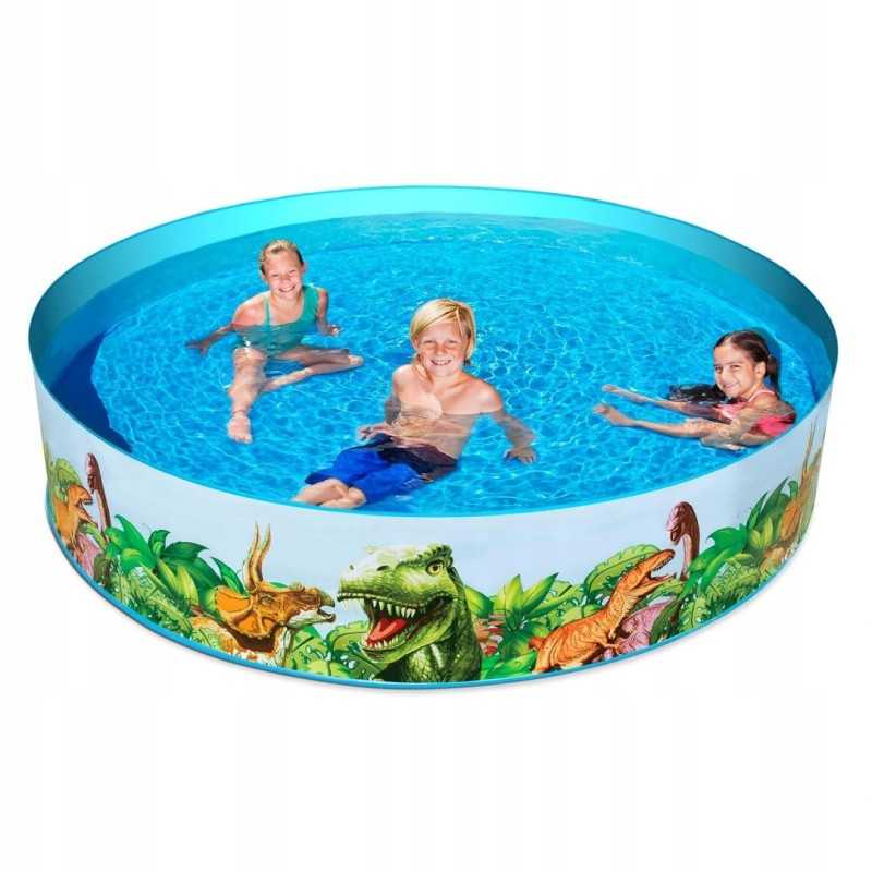 Dinozaurų sodo baseinas 244x46cm bestway 55001