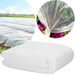 ⭐⭐Agrotekstilės žieminis kilimėlis 50g storio stiprus UV atsparus 10x1,6m balta danga⭐⭐