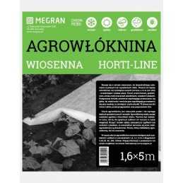 Danga agrotekstilė, balta, 1,6x5m