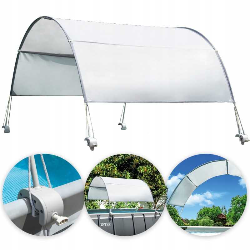 Baseino skėčio baldakimas intex 28054