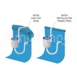 Paviršiaus skimeris vandens valytuvas intex 28000 skimeris