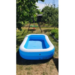 Didelis pripučiamas šeimos baseinas 262x175x51 54006