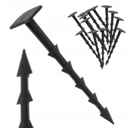 ⭐⭐smeigtukai agrotekstilei tvirtinti agrotekstilė inkariniai kaiščiai 50 vnt 15 cm⭐⭐