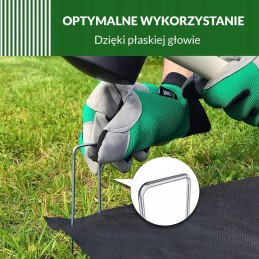 ⭐⭐Metaliniai kaiščiai agrotekstilės agrotekstilės geotekstilės inkarams 100vnt 15cm⭐⭐