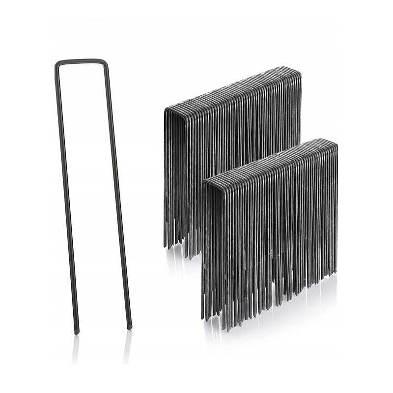 ⭐⭐smeigtukai inkarai kaiščiai agrotekstilei agrotekstilei agrotekstilei 15cm 100vnt⭐⭐