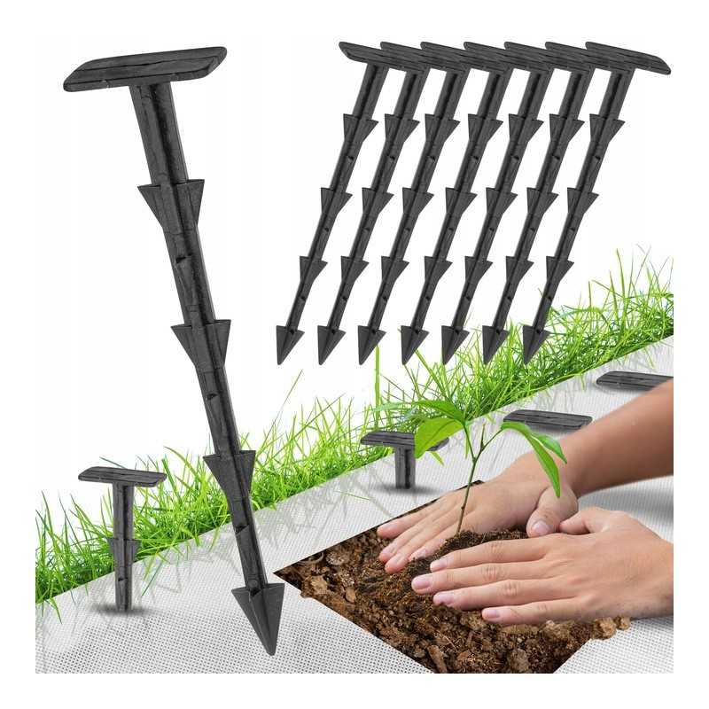 ⭐⭐Smeigtukai / kaiščiai agrotekstilės inkarui 100vnt x 150mm⭐⭐