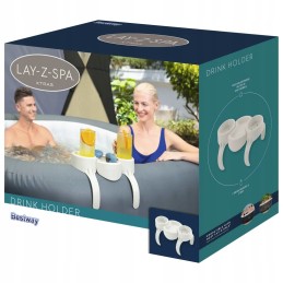 Bestway gulėjo su SPA gėrimų laikikliu