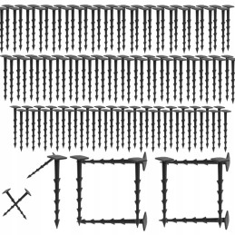 ⭐⭐100x kaiščių smeigtukas, skirtas tvirtinti agrotekstilei agrotekstilei 15 cm⭐⭐