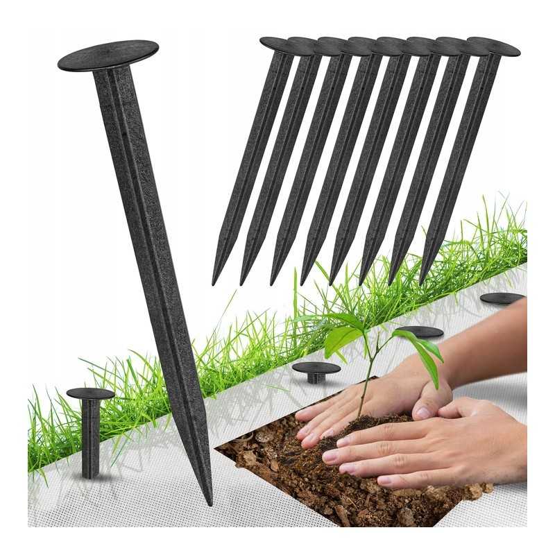 ⭐⭐Smeigtukai / kaiščiai agrotekstilės inkarui 100vnt x 200mm⭐⭐