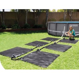 Vandens šildytuvo saulės šildymo kilimėlis baseinui intex 120x120 cm