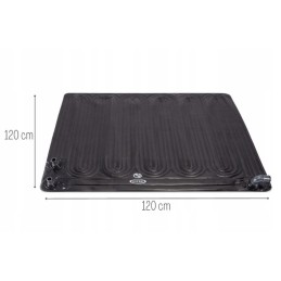 Vandens šildytuvo saulės šildymo kilimėlis baseinui intex 120x120 cm