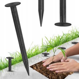 ⭐⭐Smeigtukai / kaiščiai agrotekstilės inkarui 100vnt x 200mm⭐⭐