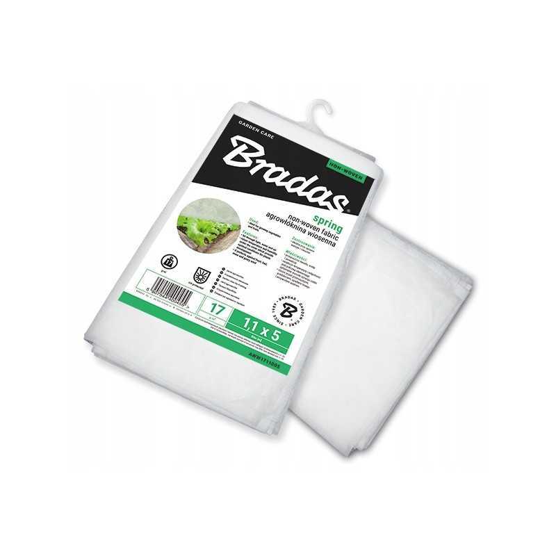 Aww1711010 balta agrotekstilė 17 spyruoklės 1,1 x 10 m