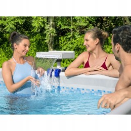 Bestway flowclear krioklys plaukimo baseinui led 58619