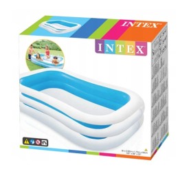 Intex sodo pripučiamas baseinas 262x175x56 cm