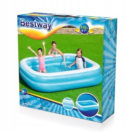 Šeimos pripučiamas baseinas 262 x 175 x 51 cm bestway