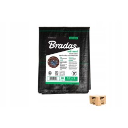 Agrotkanina agrotekstilė nuo piktžolių pp juoda uv 70g 3 2 x 15 m