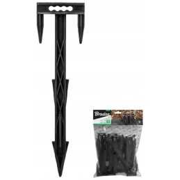 Smeigtukas neaustiniams audiniams, trišakis, 17/5cm, 20 vnt