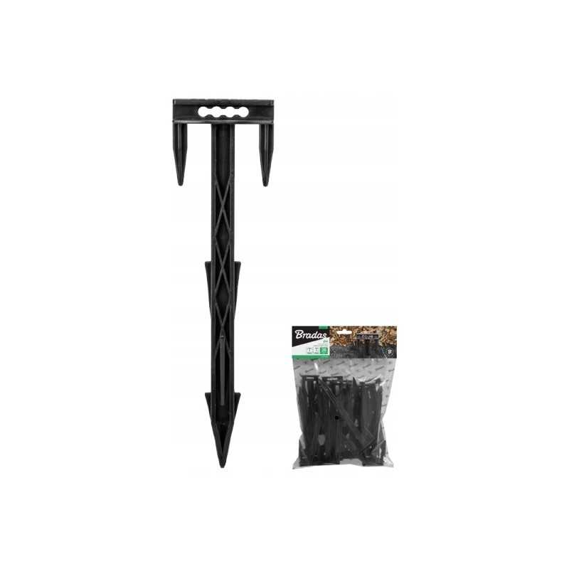 Smeigtukas neaustiniams audiniams, trišakis, 17/5cm, 20 vnt