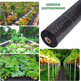 ⭐⭐Apsaugos nuo piktžolių kilimėlis agrotekstilė agrotekstilė + inkarai 80cm x 50mb UV stiprus⭐⭐